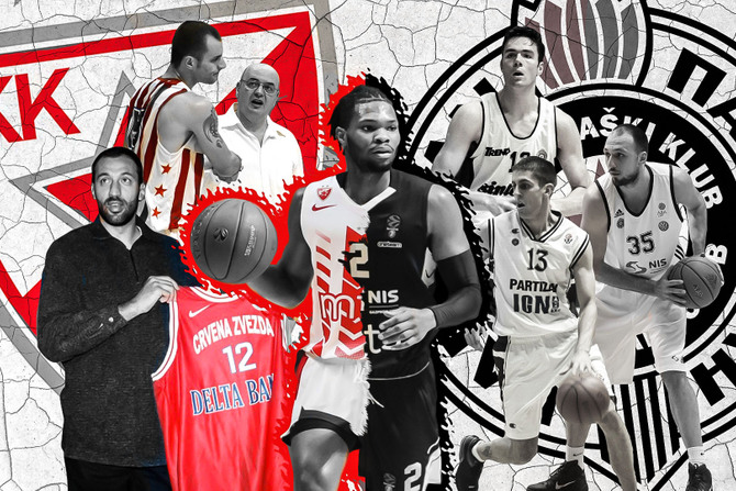 KKCZ i KKP preletaci, Zvezda, Partizan