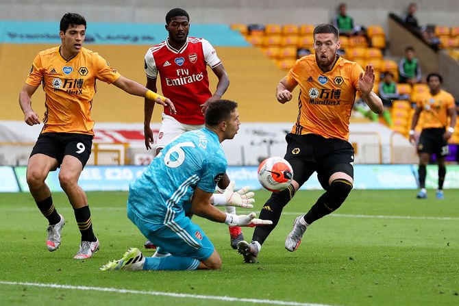 Premier League, Wolverhampton Wanderers, Arsenal