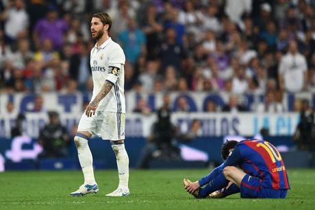 Serhio Ramos, Lionel Mesi, FK Real Madrid, FK Barselona Serhio Ramos, Lionel Mesi, FK Real Madrid, FK Barselona