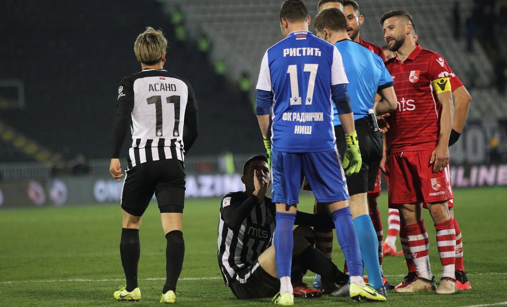 Evo gde možete da gledate uživo TV prenos meča Partizan - Radnički Niš 