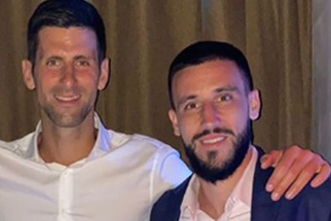 Novak Đoković, Damir Džumhur Novak Đoković, Damir Džumhur