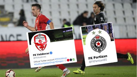 Partizan, Vozdovac, Twiter