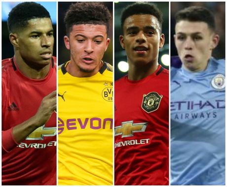 Rašford, Sančo, Grinvud, Foden Rašford, Sančo, Grinvud, Foden