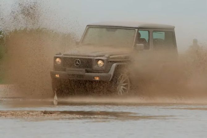 Mercedes G klasa, alu felne, off road