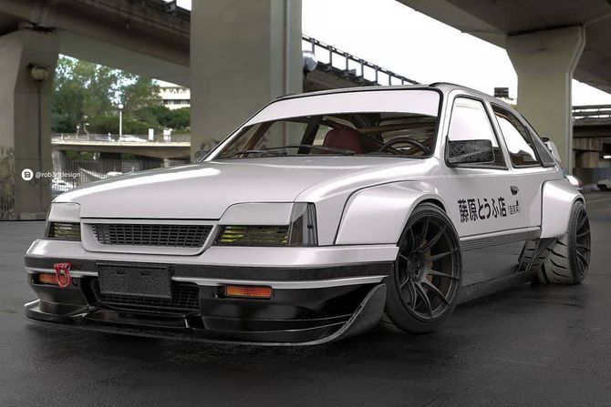 Opel Kadett Initial D Opel Kadett Initial D