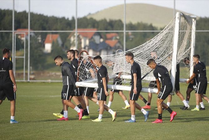 FK Partizan, pripreme Zlatibor, trening, treninzi, 2020