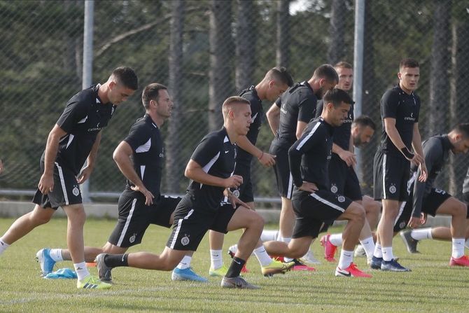 FK Partizan, pripreme Zlatibor, trening, treninzi, 2020