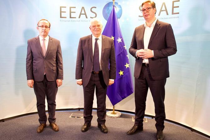 Aleksandar Vučić, Brisel Aleksandar Vučić, Brisel