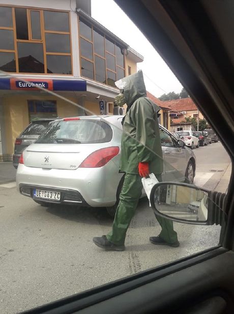 Arilje, gas maska Arilje, gas maska