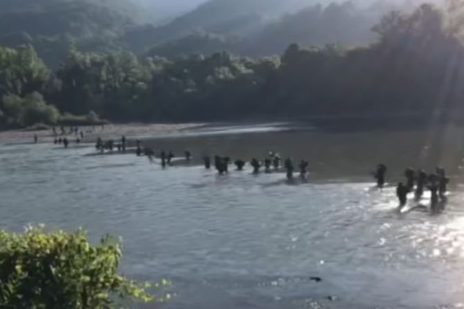 Migranti, Drina, BiH