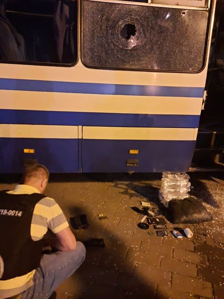 Policija, autobus, Ukrajina