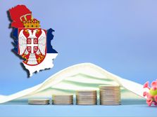 Srbija grafikon rasta novac pare