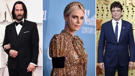 Šarliz Teron, Kijanu Rivs, Benicio del Toro Šarliz Teron, Kijanu Rivs, Benicio del Toro