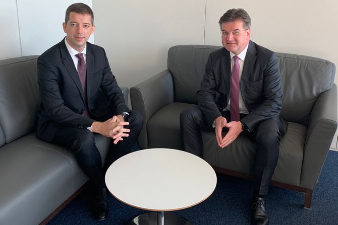 Brisel, MIroslav Lajcak, Marko Djuric Brisel, MIroslav Lajcak, Marko Djuric