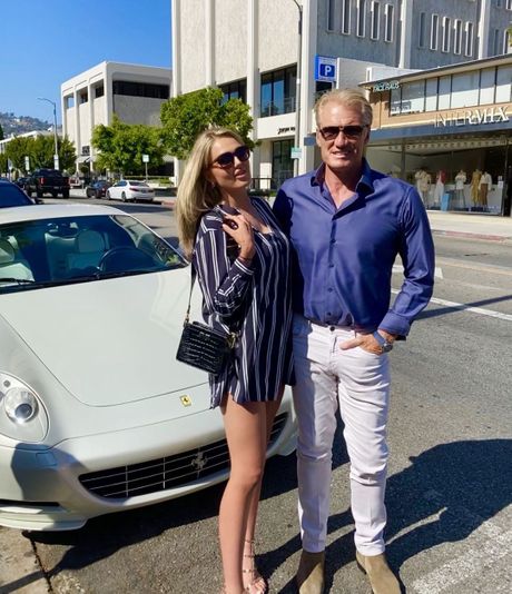 Ema Krokdal, Dolf Lundgren Ema Krokdal, Dolf Lundgren