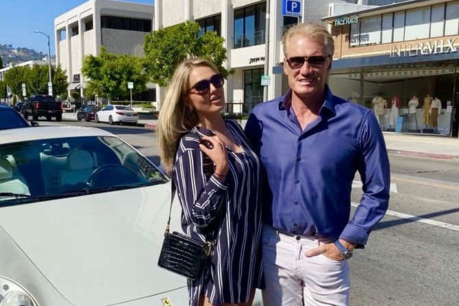 Ema Krokdal, Dolf Lundgren Ema Krokdal, Dolf Lundgren