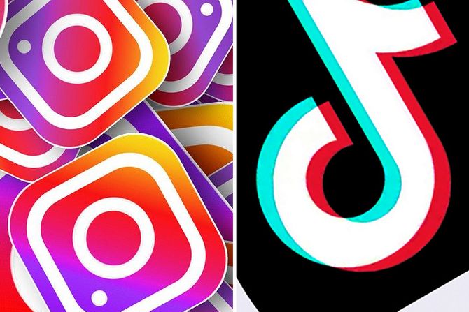 Instagram, Tiktok, logo