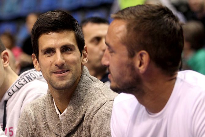 Novak Đoković, Viktor Troicki