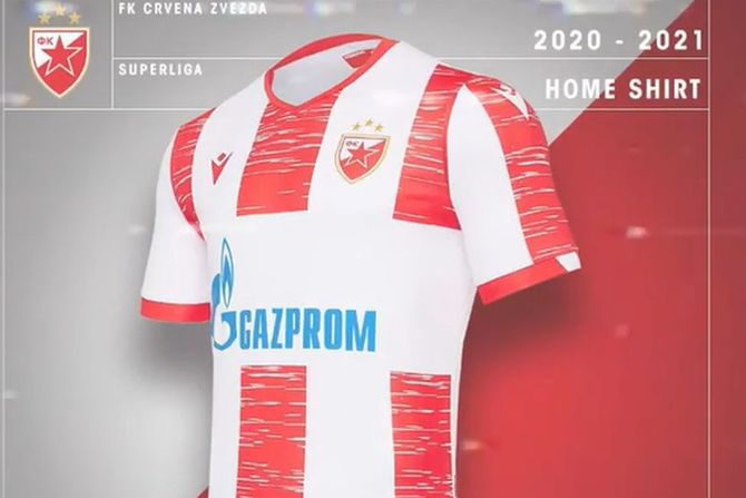 FK Crvena zvezda, novi dres FK Crvena zvezda, novi dres