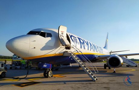 Ryanair, avio, kompanija, let, Niš