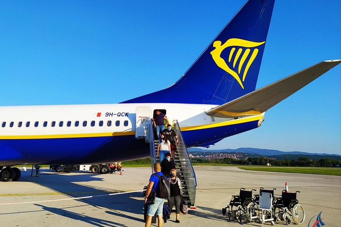 Ryanair, avio, kompanija, let, Niš