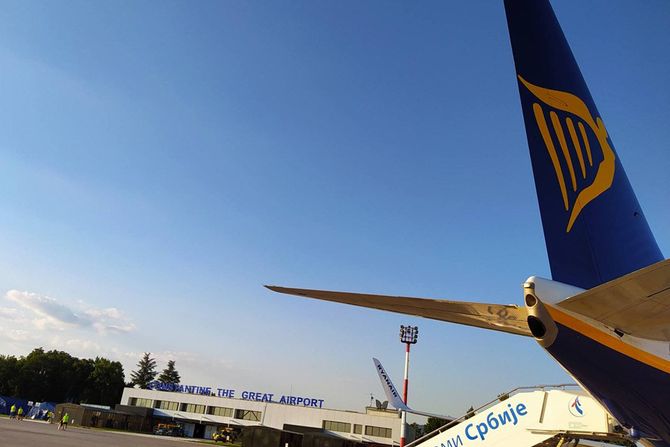 Ryanair, avio, kompanija, let, Niš