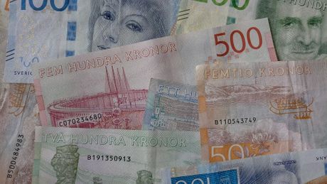 Swedish krona  švedska kruna pare novac