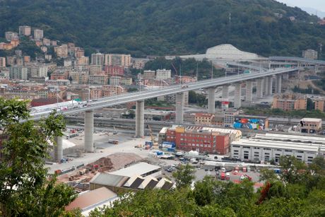 Italy Genoa Bridge Mos Đenova