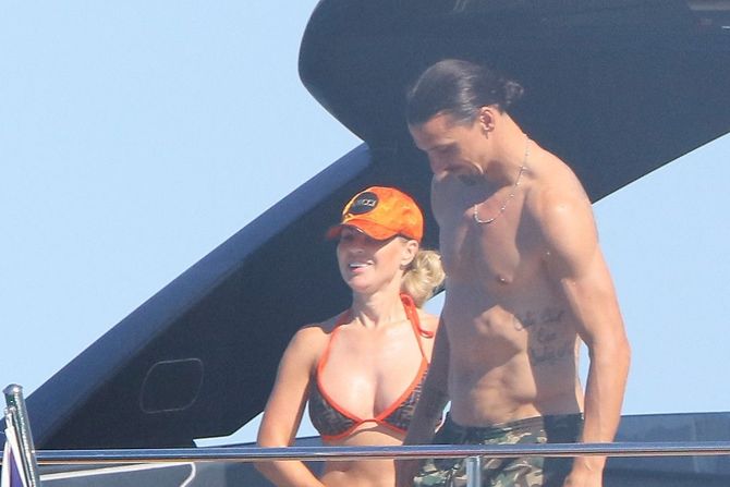 Zlatan Ibrahimović, Helena Seger, jahta Zlatan Ibrahimović, Helena Seger, jahta