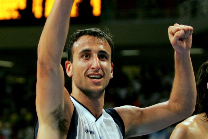 Emanuel Ginobili, Emanuel Đinobili, Olimpijske igre 2004 Atina