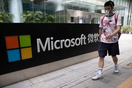 Microsoft, Majkrosoft, kompanija, logo Microsoft, Majkrosoft, kompanija, logo