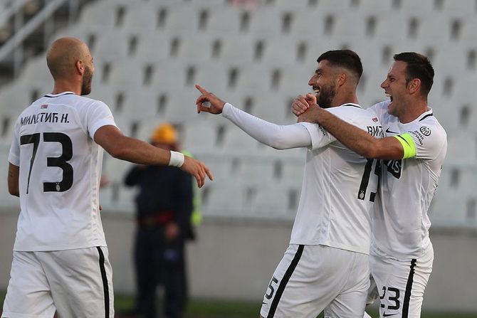 Nemanja Miletić, Bojan Ostojić, Uroš Vitas, FK Partizan Nemanja Miletić, Bojan Ostojić, Uroš Vitas, FK Partizan