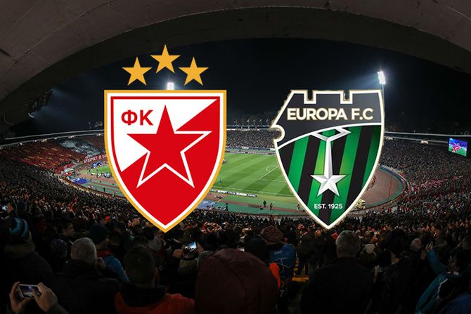 FK Crvena zvezda - FK Europa Gibraltar