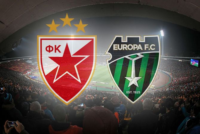 FK Crvena zvezda - FK Europa Gibraltar