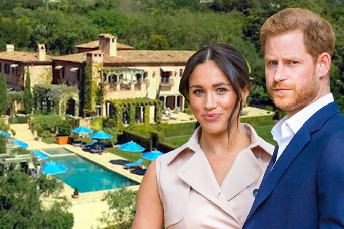 Prince Harry and Meghan Markle , Princa Hari i Megan vila, kuca