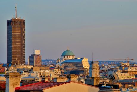 Savski venac, Beograd, panorama Savski venac, Beograd, panorama
