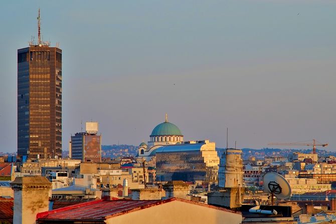 Savski venac, Beograd, panorama