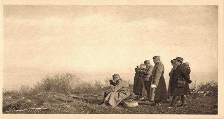 Kralj Petar I Karađorđević na bojistu, kôd Darasave,