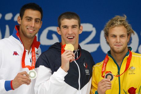 Milorad Čavić, Michael Phelps, Majkl Felps