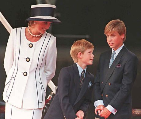 Princess Diana, princeza Dajana, princ prinčevi Hari i Vilijam Princess Diana, princeza Dajana, princ prinčevi Hari i Vilijam