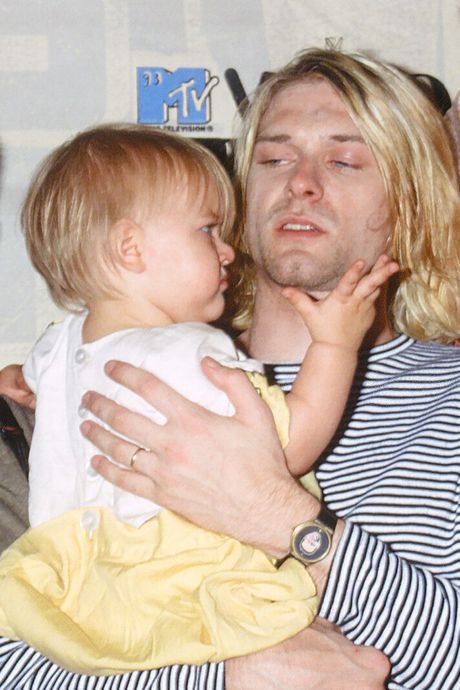 kurt Cobain, Frances Bean Cobain kurt Cobain, Frances Bean Cobain