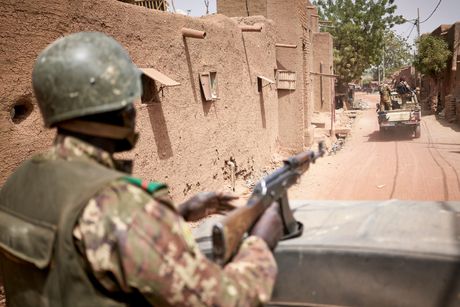 Afrika država Mali vojska, vojnici, army