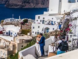 Grčka svadba Santorini