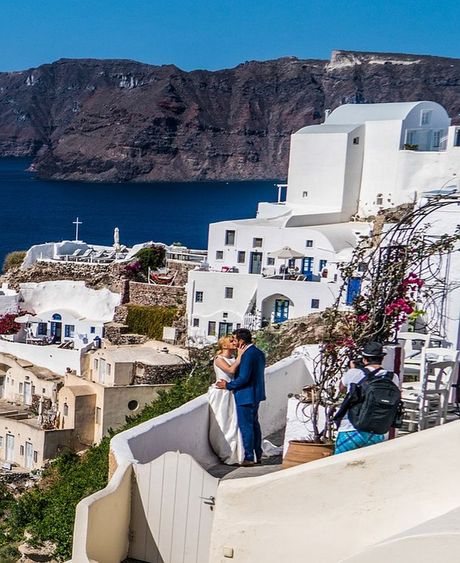 Grčka svadba Santorini