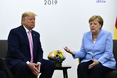 Angela Merkel, Donald Tramp