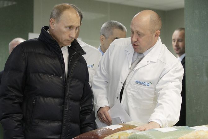 Putin, Yevgeny Prigozhin, Jevgenij Prigožin