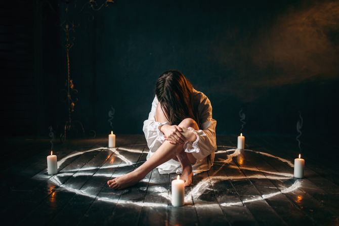 Sekta, devojka, žena, satanizam, satanistički ritual, Sekta, devojka, žena, satanizam, satanistički ritual,