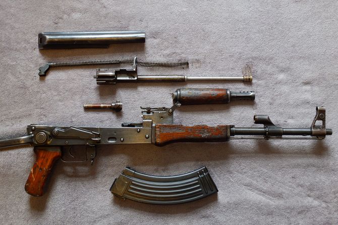 Kalašnjikov, AK-47, puška, automatska pška Kalašnjikov, AK-47, puška, automatska pška