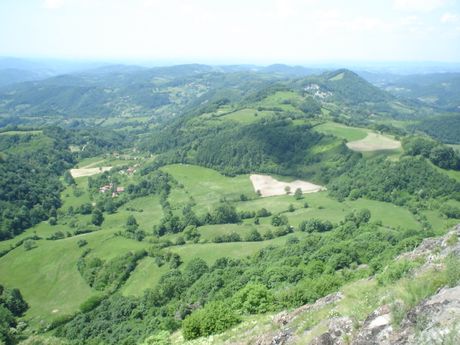 Ostrvica, Rudnik, Ugaseni vulkan