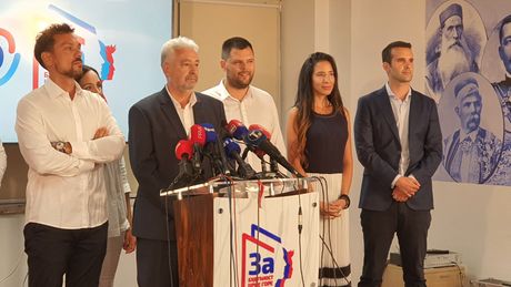 Zdravko Krivokapić, obraćanje, Crna Gora izbori Zdravko Krivokapić, obraćanje, Crna Gora izbori